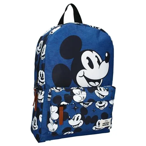 Vadobag Rugzak Mickey Mouse - Schulranzen, mit fröhlichem Mickey Mouse Design für gute Zeiten und unvergessliche Abenteuer