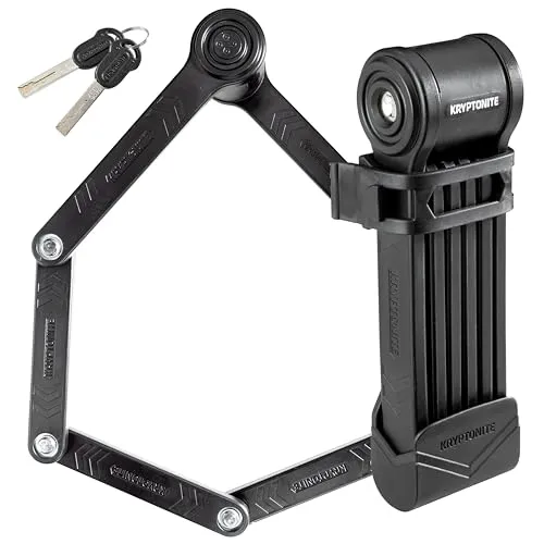 Kryptonite Keeper 585 Fahrradschloss Schwarz 3mm/85cm - Fahrradschloss mit 3 mm gehärteten Stahlgliedern für moderate Sicherheit, inklusive praktischer Transporthalterung und 2 Schlüsseln.
