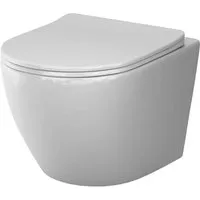 AM.PM Wand-WC mit Softclosing-Sitzabdeckung Flash Spülrandlos Hänge WC Toilette CXB1701SC FlashClean