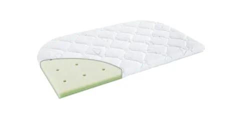 Träumeland Matratze little angel 50 x 88 x 6 für Beistellbett - Matratze für Beistellbetten, optimaler Schlafkomfort für Ihr Baby dank atmungsaktiver Materialien und perfekter Passform