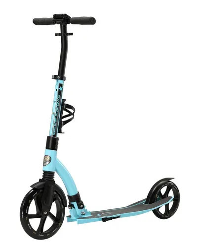 Star-Scooter Cityroller 230 mm - Klappbar & Höhenverstellbar für Kinder ab 8 Jahren - Cityroller für Jungen und Mädchen, ideal für Cruising in der Stadt. Mit rutschfesten Handgriffen und Stoßdämpfern für maximalen Fahrkomfort.