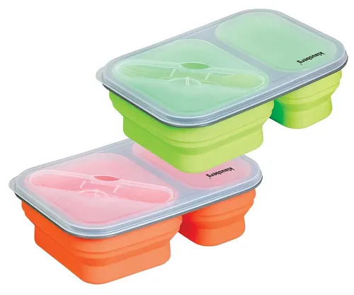 SILIKONOWY SKŁADANY LUNCH BOX KLAUSBERG KB-7023 KLAUSBERG 5902666610232