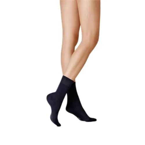 KUNERT Damen Socken Finest Cotton druckfreier Bund