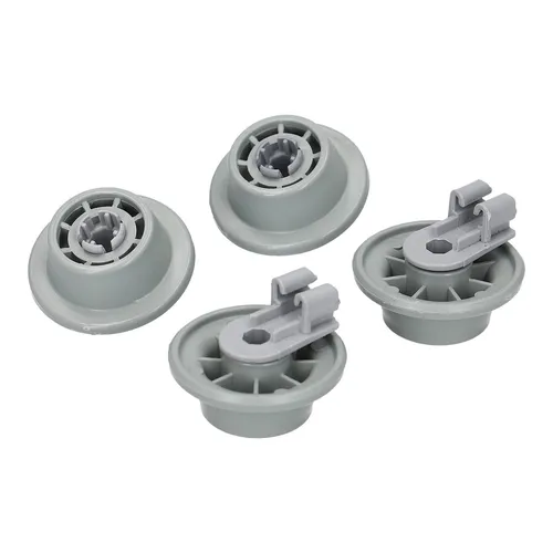 4x Korbrollen Set Geschirrspüler Unterkorb für Bosch 611475 Küppersbusch 436718