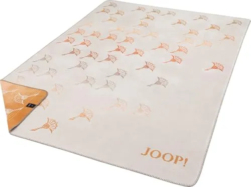 Joop! Wohndecke Faded Cornflower 150x200 cm in beige von JOOP!