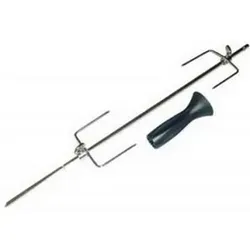 Ersatzteil - Spieß komplett für Grillspieß-Anordnung - - sauter, de dietrich Brandt fagor, vedette, thermor, blanco, arcelik, cda, smeg, beha, beko,