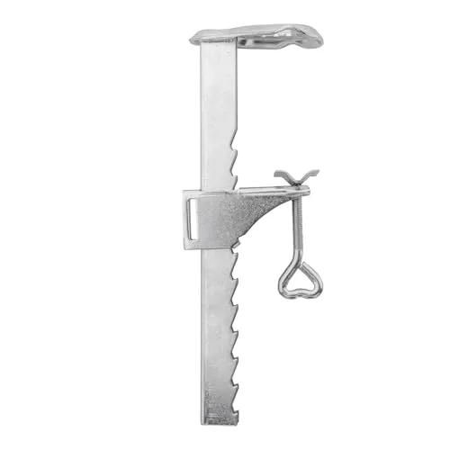 Doppler Balkonklammer für Sonnenschirm, Balkonhalterung für Geländer | Platzsparende Balkonbefestigung bis 250cm, Rohrdurchmesser von 2,2 bis 3,2 cm und Geländerbreite min. 1 cm bis max. 20 cm