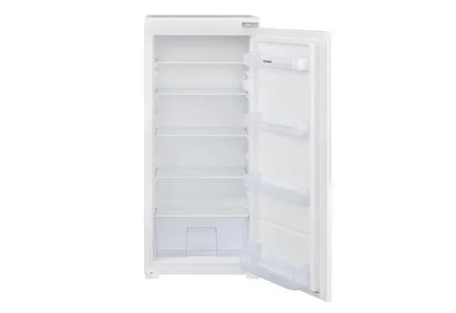 Telefunken Einbaukühlschrank EK123S200E - Kühlschrank mit 193 Litern Inhalt, ideal für Einbau mit Schlepptürtechnik und höhenverstellbaren Füßen, energieeffizient mit 100 kWh/Jahr.