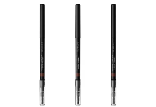 Catrice Augenbrauen-Stift SHAPE & SHADE BROW PENCIL WATERPROOF, 3-tlg., für präzises Formen & Definieren