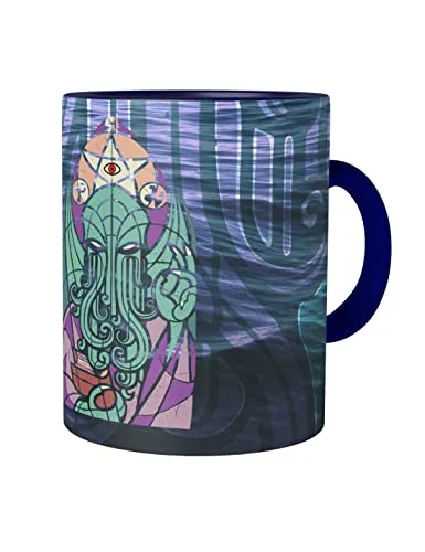 Urban Backwoods Church Of Cthulhu Tasse Mit Spruch Kaffeetasse