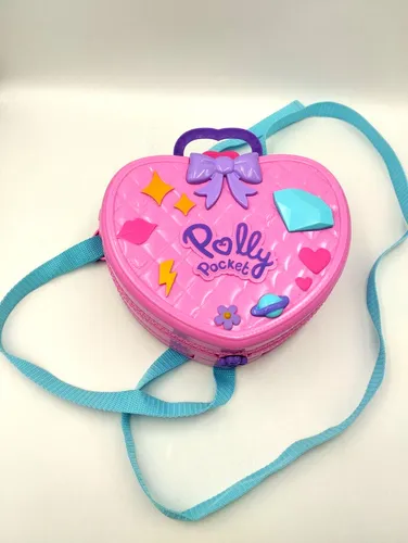 Polly Pocket GKL60 - Klein ganz groß Freizeitpark Rucksack, mit 2 Puppen und aufregendem Zubehör für Kinder ab 4 Jahren