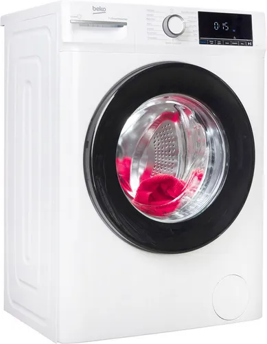 BEKO Waschmaschine WMOFE841, 8 kg, 1400 U/min, mit Dampffunktion für frische Wäsche - Die WMOFE841 Waschmaschine überzeugt mit 8 kg Kapazität, 1400 U/min und energieeffizientem Betrieb. Die innovative Dampffunktion sorgt für eine schonende Wäschepflege und erleichtert die Fleckenentfernung.