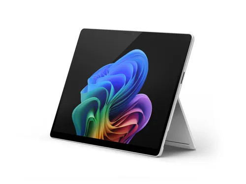 Microsoft Surface Pro (11. Edition) Copilot+ 2in1 PC - Tablet und Laptop in einem, ausgestattet mit Snapdragon X Plus Prozessor und bis zu 14 Stunden Akkulaufzeit – ideal für produktives Arbeiten unterwegs.