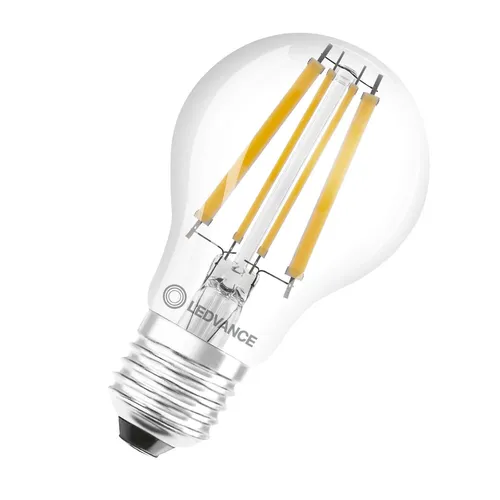 LEDVANCE LED CLASSIC A 11W 827 klar E27 Lampe 1521lm 2700K warmweiss wie 100W di