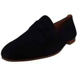 Gabor Damen Slipper Atlantik (S.Ambra) - Elegante Slipper aus Rauleder und Glattleder, ideal für den Alltag. Mit bequemer Blockabsatzhöhe von 1,5 cm und normaler Weite, bieten sie perfekten Tragekomfort.