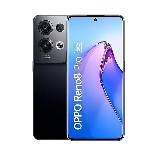 OPPO Reno8 Pro Smartphone, 6,7 Zoll AMOLED, 50 MP Kamera - Simlockfreies Handy mit 50 MP Rückkamera, 32 MP Frontkamera und 4K-Ultra-Nachtvideo. Ideal für Fotografie-Enthusiasten und leistungsstarke Leistung mit 80 W Supervooc.