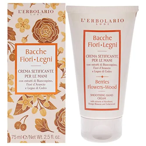 L'Erbolario Bacche Fiori Legni Handcreme, 75 ml