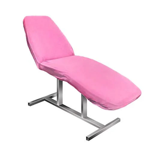 Activeshop Frottee Spannbezug für alle gängigen Kosmetikliegen Massageligen Massagebank Klappbar Massagestuhl Pink messung 60 x 190 cm extra-pflegeleicht