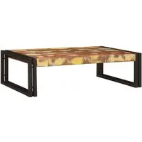 vidaXL Badregal aus Altholz – Modern & Praktisch 80 x 50 x 23 cm - Stylisches Badregal aus robustem Altholz, ideal zur Aufbewahrung von Handtüchern und Deko. Schlankes Design mit stabiler Eisenkonstruktion – für eine elegante und praktische Badezimmergestaltung.