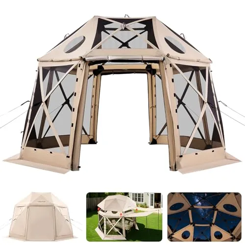 VEVOR Pop-up-Pavillon 3,6 x 3,6 m