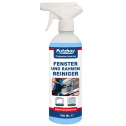 POLIBOY Brandt & Walther GmbH POLIBOY Putzboy Fensterreiniger, gebrauchsfertig, Glasreiniger mit angenehmen Sommer-Duft, 500 ml - Flasche 1401001