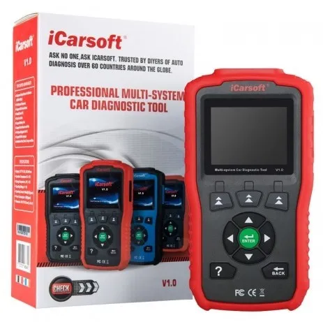 Für VW AUDI Seat Skoda Original V1 iCarsoft Diagnose Gerät ABS Airbag Öl Service