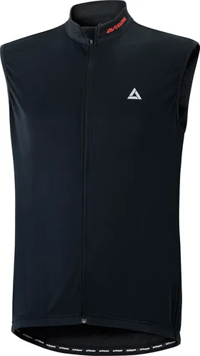 Airtracks Herren Fahrradtrikot Ärmellos Comfort Line (Schwarz XL) - Trikots für Herren, atmungsaktives Radtrikot mit Quick Dry Technologie und UV-Schutz, ideal für MTB und Rennradfahrer.