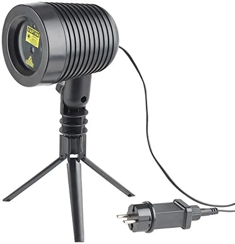 Lunartec Laserprojektor - Bewegter Sternen-Regen-Lichteffekt - Licht-Effekte mit programmierbarem Laser Projektor für beeindruckende Sternenhimmel-Effekte, ideal für Partys und besondere Anlässe.