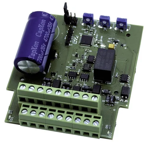 TAMS Elektronik Modelleisenbahn-Fahrregler - Pendelzugsteuerung für analoge Gleichstrombahnen, 7 Anschlüsse und Überstromschutz für sicheres Modellbahnfahren