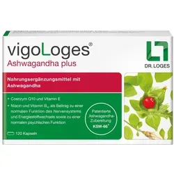 VIGOLOGES Ashwagandha plus Kapseln 60 St – für Wohlbefinden