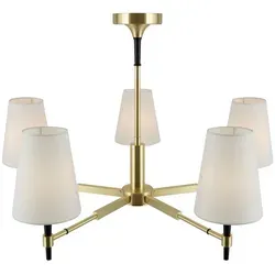 Maytoni Kronleuchter aus Messing in weiß von Maytoni