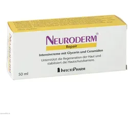 Neuroderm Repair Creme 50 ml - Effektive Hautpflege - Arzneimittel zur intensiven Reparatur trockener und gereizter Haut, ideal für empfindliche Hauttypen und zur Linderung von Neurodermitis-Symptomen.