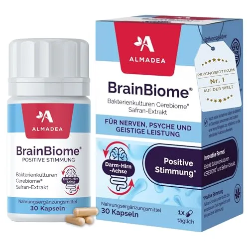 BrainBiome® STRESS RELIEF & MOOD BOOST – Psychobiotikum mit CEREBIOME®