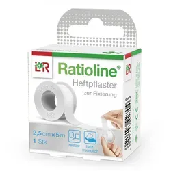 Produktbild RATIOLINE acute Heftpflaster 2,5 cmx5 m 1 St