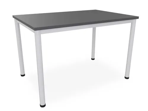 Schreibtisch Büro Konferenztisch Besprechungstisch Kantinentisch Gestell grau