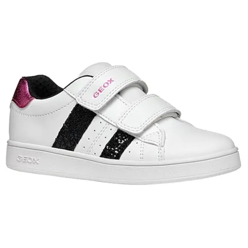 Geox JUNIOR J WASHIBA Mädchen Sneakers Weiß/Fuchsia 32_EU