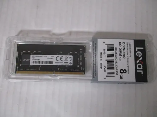 Lexar LD4AS008G-B3200ASST 8GB SO-DIMM RAM Arbeitsspeicher PC4-3200 Laptop-