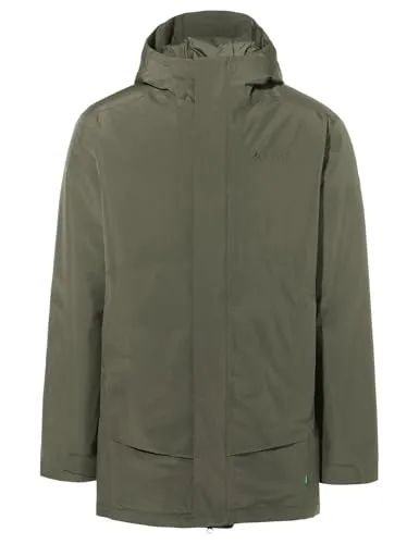 Vaude Rosemoor Padded Parka - Wetterfester Winterparka in Oliv - Funktionsjacken – Robuster Winterparka mit PrimaLoft-Isolierung, wind- und wasserdicht, ideal für Reisen und Outdoor-Aktivitäten.