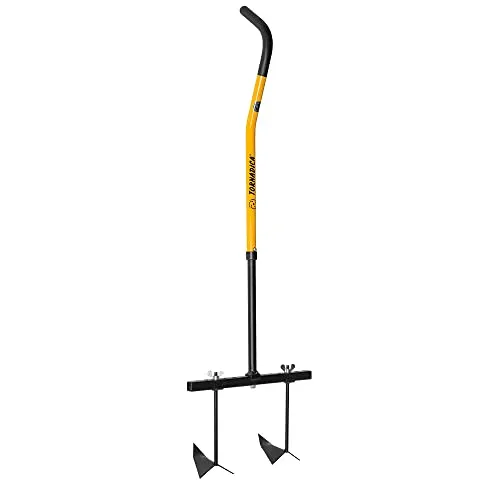 BEM TORNADICA Garten Doppel-Häufler Kartoffelhäufler mit Stiel Kartoffelpflug Häufelpflug Handpflug Gartenpflug Kultivator Reihenzieher Furchenzieher Grubber für Kartoffeln Gemüse höhenverstellbar