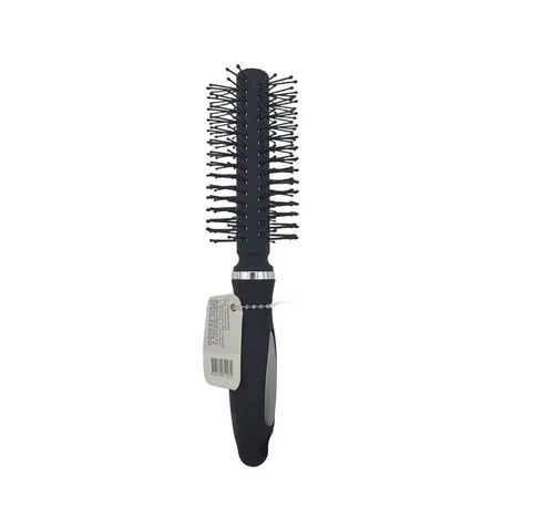 Elina Med Haarbürste Haarbürste mit gummierten Griff 17cm 4-fach sortie - Auswahl: rund