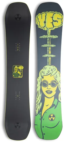 YES. SHIFTER 3D WIDE Snowboard 2026 in schwarz von YES