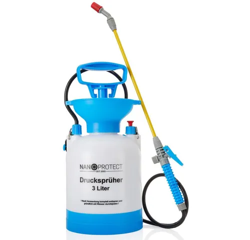 Nanoprotect Drucksprühgerät Drucksprüher - 3 Liter - Pumpsprüher