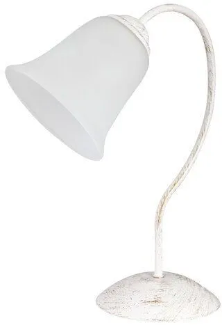 Antike Weiße Opaleszierend Vintage Tischlampe 1x40W/E27 IP20