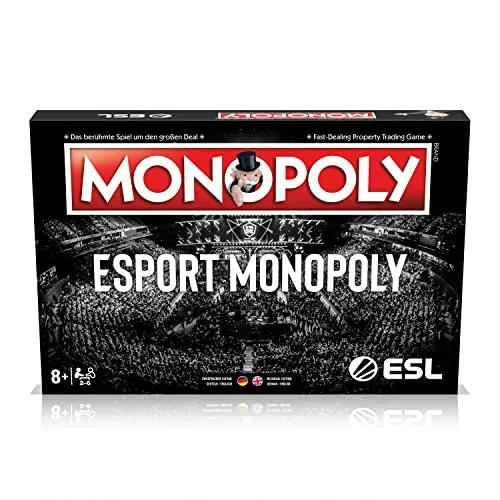 Monopoly Esport ESL Brettspiel – Strategisches Partyspiel von Hasbro
