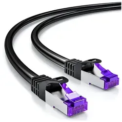 Netzwerkkabel Schwarz von deleyCON