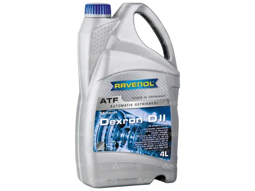 RAVENOL ATF Dexron D II Automatikgetriebeöl 4L - Hochwertiges Automatikgetriebeöl mit Universal ATF-Eigenschaften, ideal für verschiedene Getriebe und Servolenkungen, sorgt für optimale Leistung und Schutz.