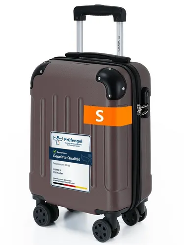 YONSLY Hartschalen-Trolley mit 360°-Rollen