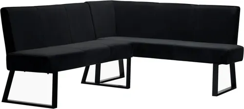 Home affaire Eckbank Gladiole in schwarz von OTTO home