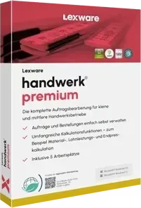 Produktbild Lexware handwerk premium 2026