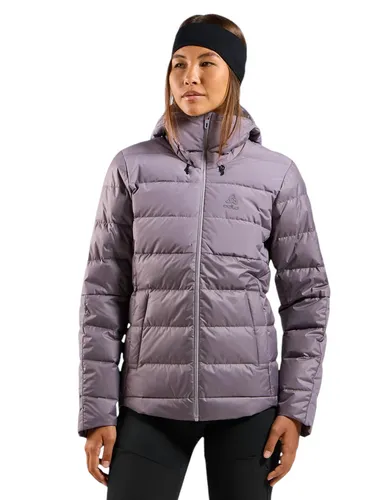 Odlo Damen Severin N-Thermic Hoodie Jacke (Größe L, lila) in lila von ODLO